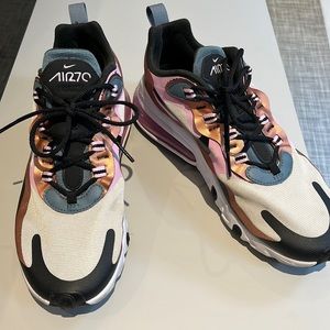 Nike Air70 react, womens size 8.5. “Metallic bronze”